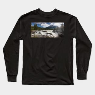 Roaring Athabasca Falls Long Sleeve T-Shirt